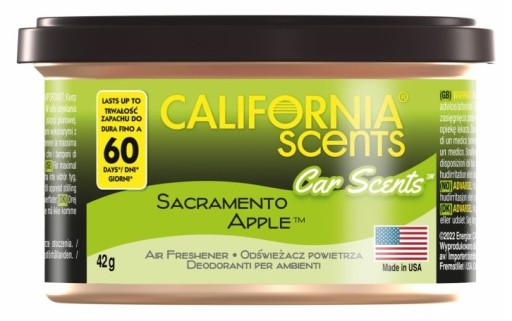 CALIFORNIA AUTA VÔŇA SACRAMENTO APPLE SCENT