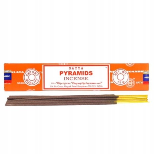 Satya egyptská pyramída Nag Champa vonné tyčinky