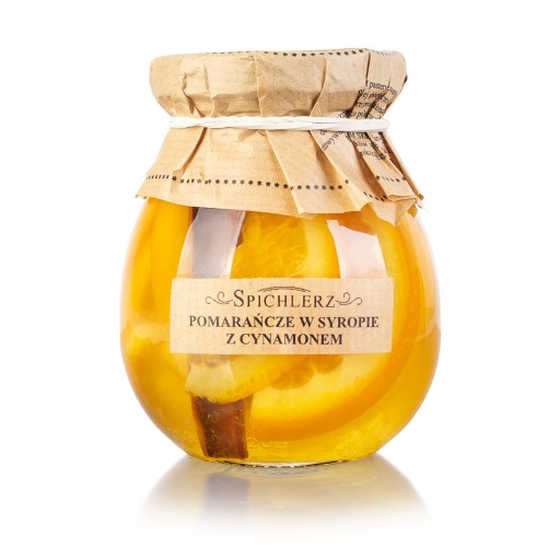 Pomaranč v sirupe so škoricou ~ 260 g