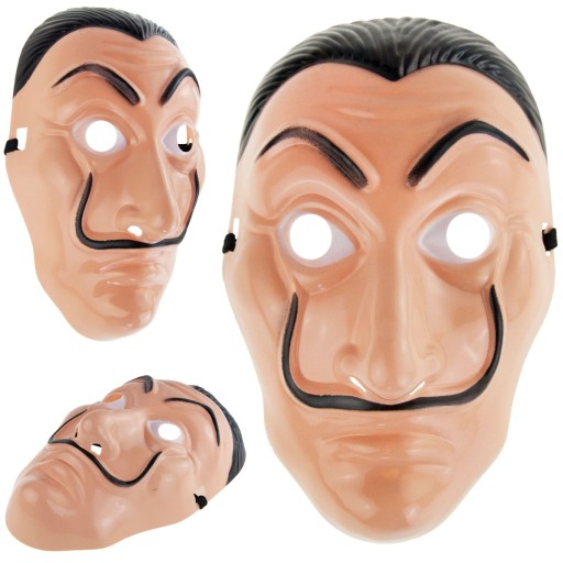 MASK HOUSE z Halloweenu SALVADOR DALI LA CASA DE PAPEL Lúpež z filmu