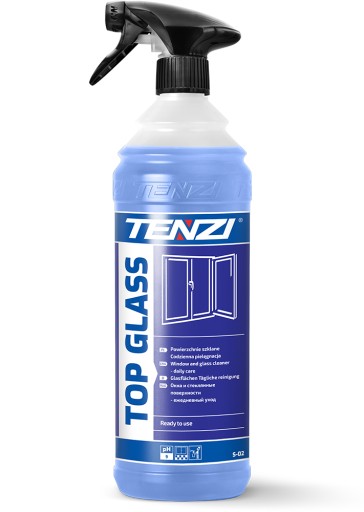 HORNÉ SKLO TENZI UMÝVACIA TEPLINA NA OKNÁ, ZRKADLÁ, SKLO 1l