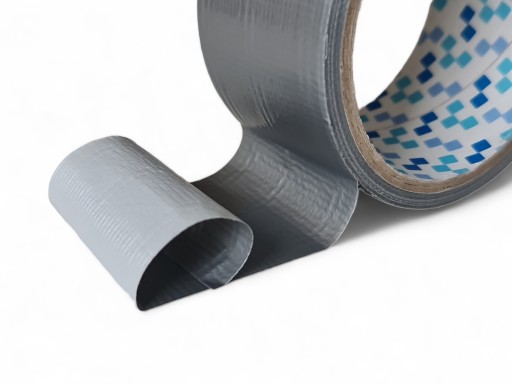 STRIEBORNÁ VYZTUŽENÁ OPRAVNÁ PÁSKA DUCT TAPE 48/10m SILNÁ VODEODOLNÁ