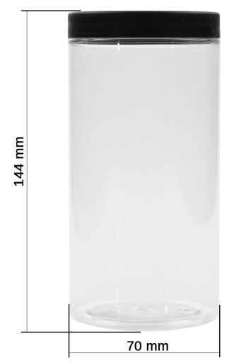 Organizérová nádoba na skrutky, 500ml dóza