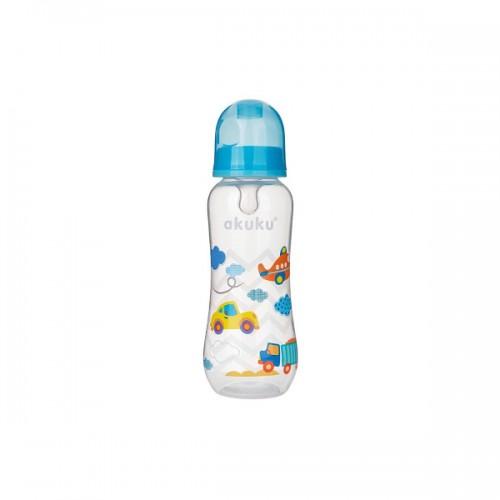 AKUKU FĽAŠA S ÚZKYMI OTVORMI 250ML 0M+