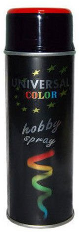 Univerzálna farba v spreji KUBÁNSKA ČERVENÁ 400ml RAL 3020 ČERVENÁ NA DREVO