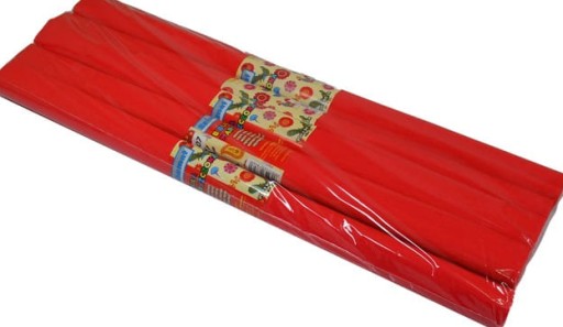 RED WRINKLE Tissue Paper č. 07 1 ks. diagram