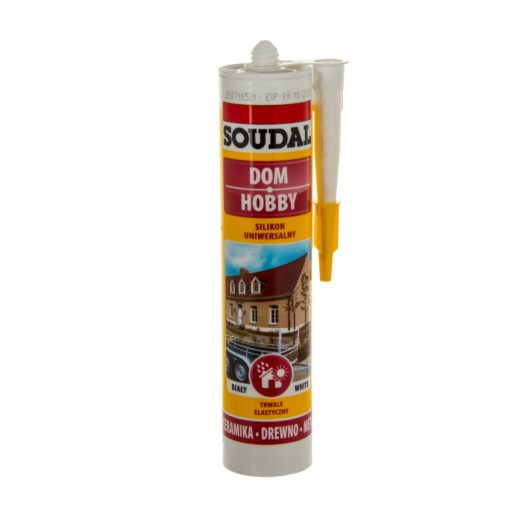 Univerzálny bezfarebný silikón Soudal 280ml
