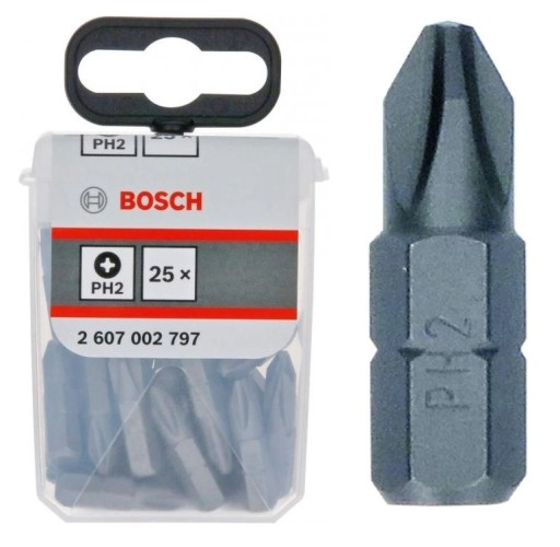 BIT BOSCH EXTRA HARD PH2 25mm
