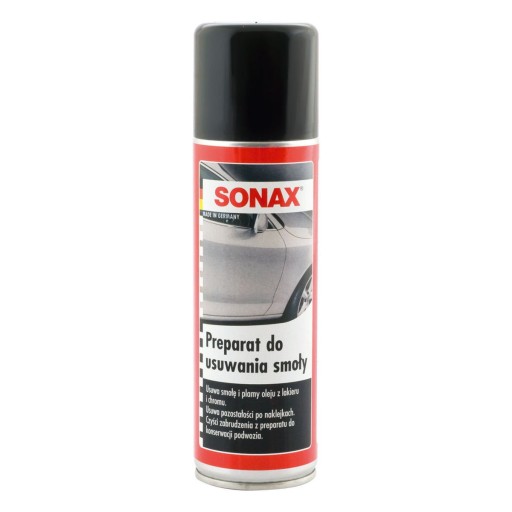 SONAX NA ODSTRAŇOVANIE dechtovej asfaltovej živice SPREJ 300ml