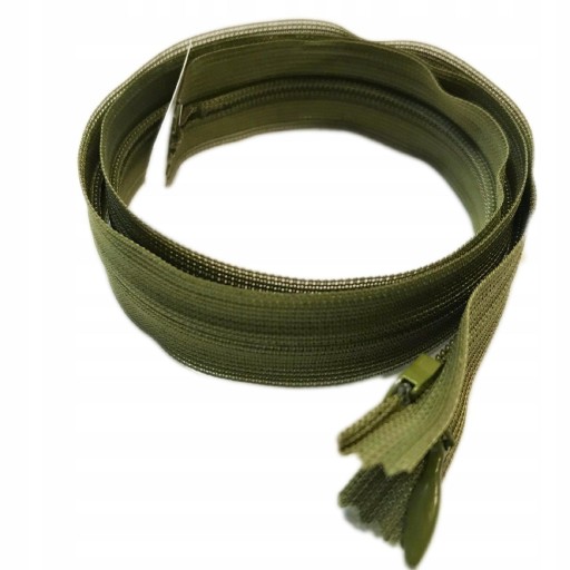 Skrytý zips YKK na šaty 40 CM KHAKI 011