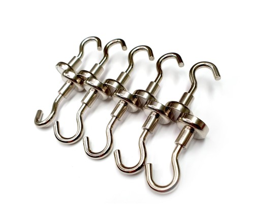 HÁČKOVÝ UCHOVÁVAČ E20 - 9kg PRE NEODYMIOVÝ MAGNET