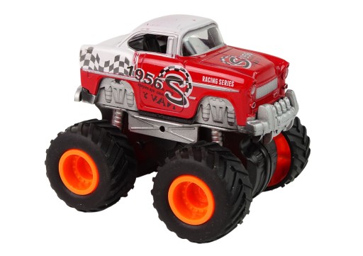 Auto 4x4 klasický model na veľkých kolesách 4 farby
