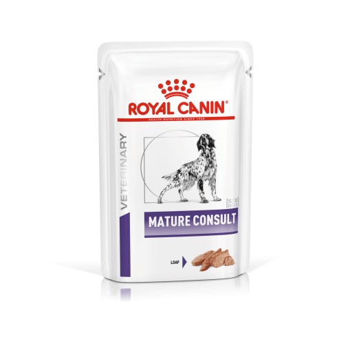 Royal Canin Mature Consult Bochník/paštéta 85g NA DERMATÓZU KOŽNÉHO PLÁNU