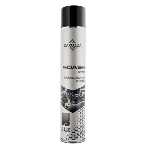 Carozza 4dash Cockpit Spray 750 ml Čierny leštiaci prípravok