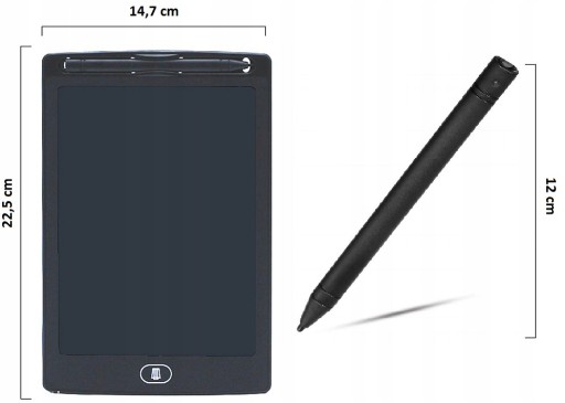 FAREBNÝ GRAFICKÝ TABLET LCD na KRESLENIE pre DETI S KRESLENÍM + ŠTÝL