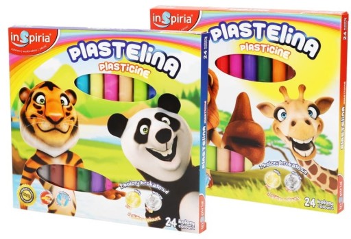 PLASTICINE 24 FAREB INSPIRIA ZVIERATKA