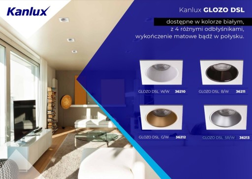 Kanlux GLOZO DSO SR/B stropné očko, okrúhle, strieborné