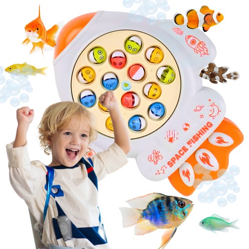 Rybárska arkádová hra Fish + Rybárske udice Family ROCKET