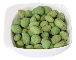 Arašidy s príchuťou wasabi v ceste 500g Dukatka