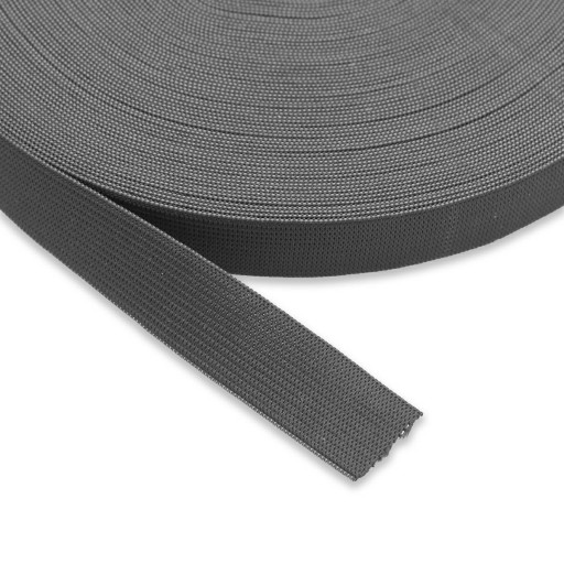 Pletená elastická 20mm/25m čierna