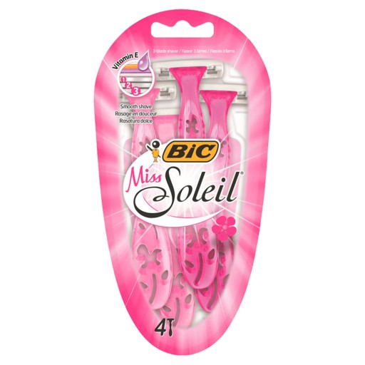 Bic Miss Soleil Razor Blister 4