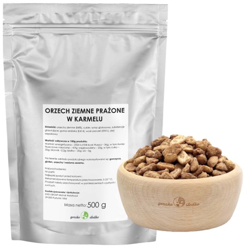 Arašidy chrumkavé V KARAMELI 500g