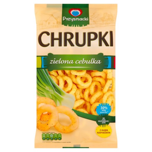 Przysnacki Chrupki zelená cibuľa 150 g