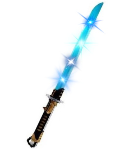 VEĽKÝ SVETELNÝ MEČIL PRE WARRIOR STAR LED 76CM