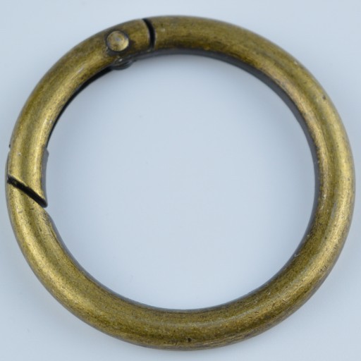 OTVÁRACÍ KRUH SHAKEL KARABÍNA KRUHÁ 30MM - ANTIK
