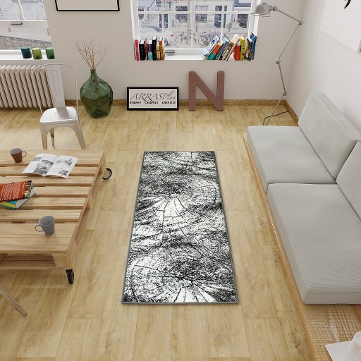 Behúň na koberec, 70 cm, ŠEDÁ PEČIATKA, POĽSKÝ VÝROBOK