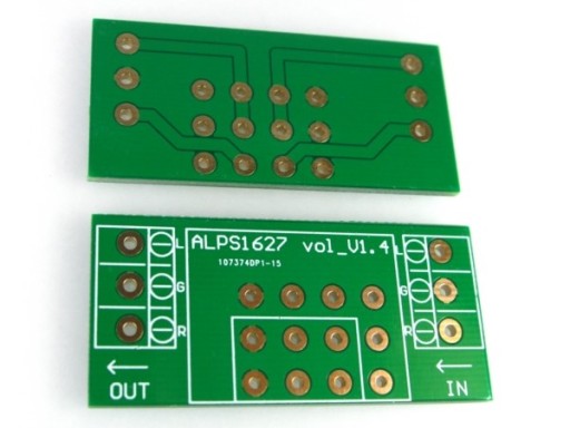 POTENCIOMETER ALPS POZLATENÁ DPS PRE RK16 RK27