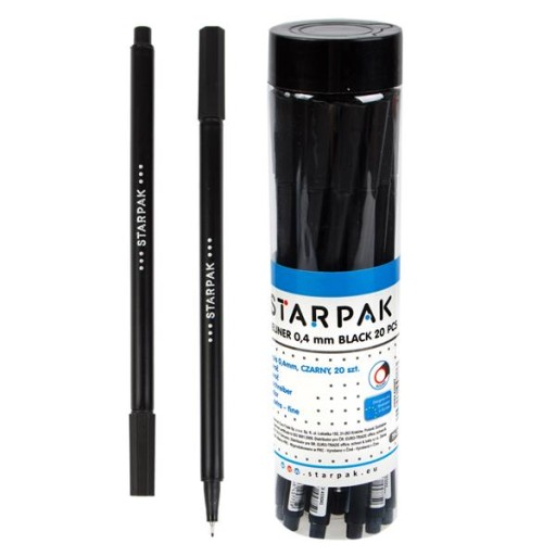 STARPAK KANCELÁRSKA POVRCHOVÁ ÚPRAVA SPISOVAČ ČIERNA 0,4 mm