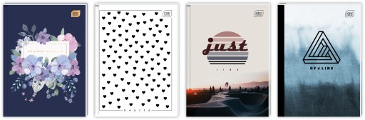 Brožúra A4 96 listov LINE HARDBACK Trendy