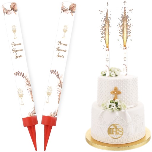 PRIJÍMANIE Torta FONTÁNA Race 1. SVÄTÉ PRIJÍMANIE Boho 18cm 2ks.