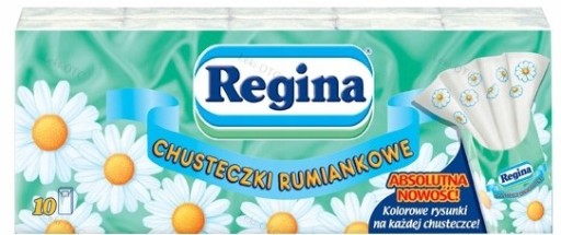 REGINA Harmančekové hygienické obrúsky 4 vrstvy