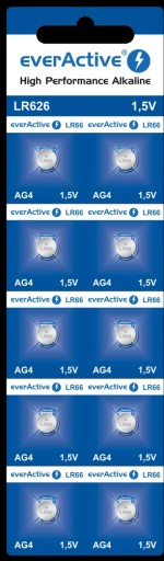 Alkalické batérie AG10 LR1130 LR54 1,5V 10 ks