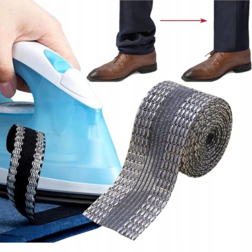 Páska na skracovanie nohavíc TERMO 100CM GREY 2946