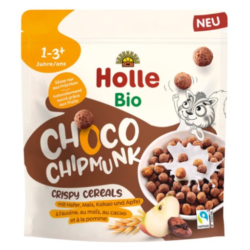 Cereálne guľky kakaové veveričky bez pridaných cukrov od 1 roka fair trade BIO