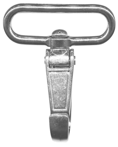 Karabinka 40x60mm homár - strieborná
