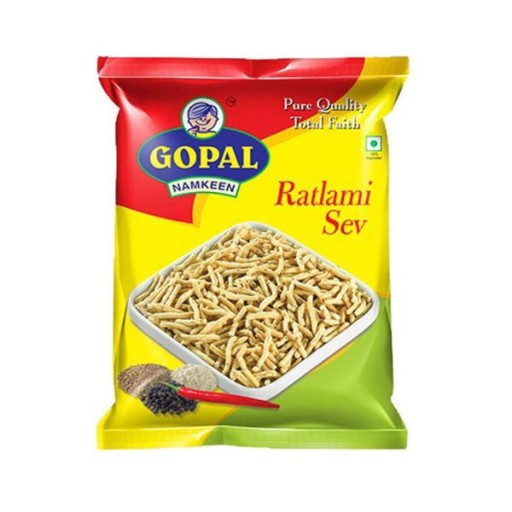 Indický snack Ratlami Sev Gopal 250g