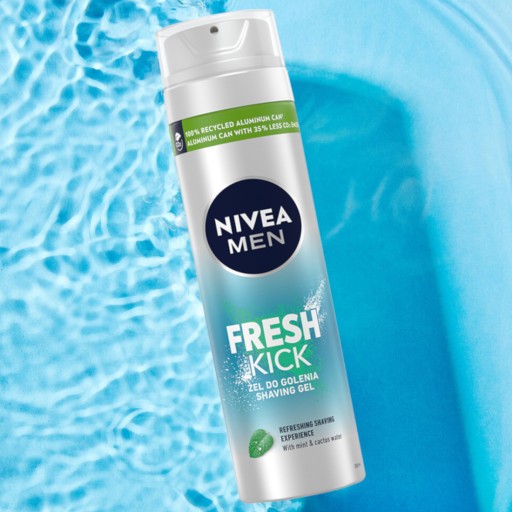NIVEA MEN Fresh Kick gél na holenie 200 ml