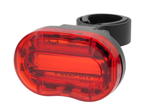 ZADNÉ SVETLO 5 LED BICYKEL ZADNÉ