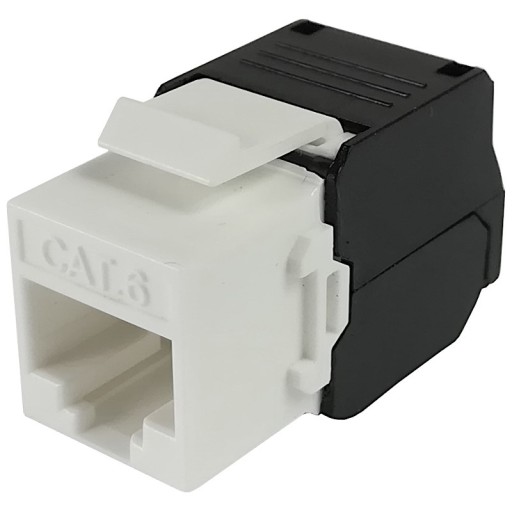 Keystone zásuvka 8p8c RJ45 Cat.6 rýchla inštalácia