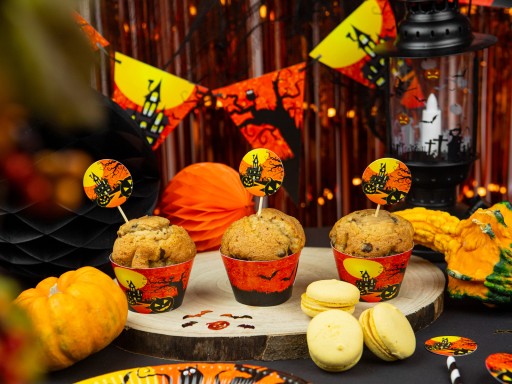 Halloween banner Haunted House 500cm girlanda