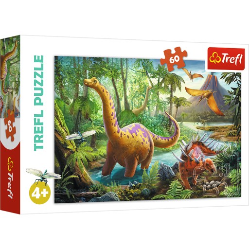 PUZZLE 60 DINOSAURS puzzle pre deti