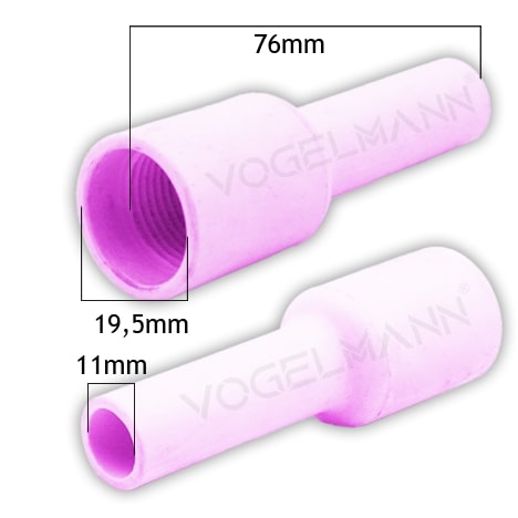 5x TIG keramická tryska #7L 54n15L SR17 SR18 SR26