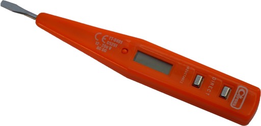 TESTER NAPÄTIA ELEKTRICKÝ TESTER 12-250V LCD