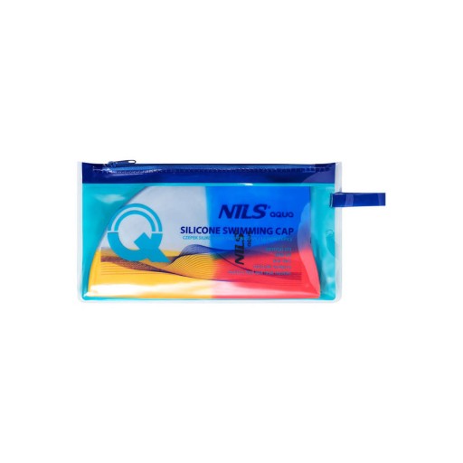 NQC MULTICOLOR M10 SILIKÓNOVÁ ČIAPKA NILS AQUA