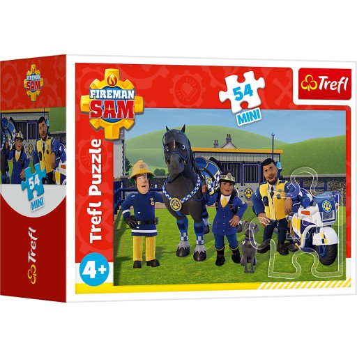 Puzzle 54 Mini Team Fireman Sam Guard 19760
