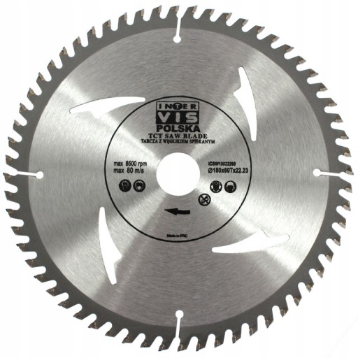 WIDIA PÍLOVÝ DISK NA DREVO 180 / 22,2 T60 INTER
